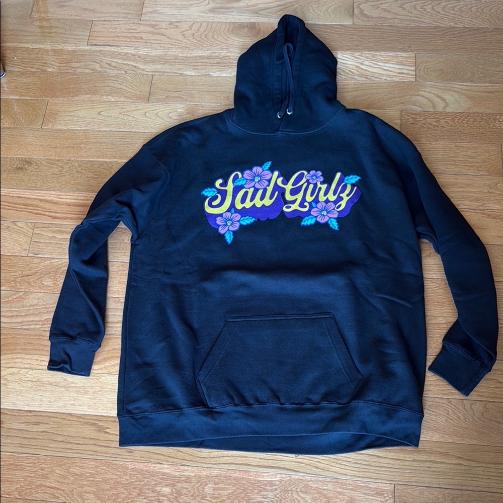 NWOT Black Sad Boyz - SD Girlz hoodie